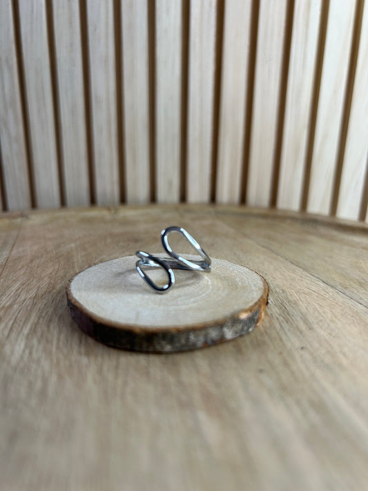 Bague Argenté – Acier Inoxydable